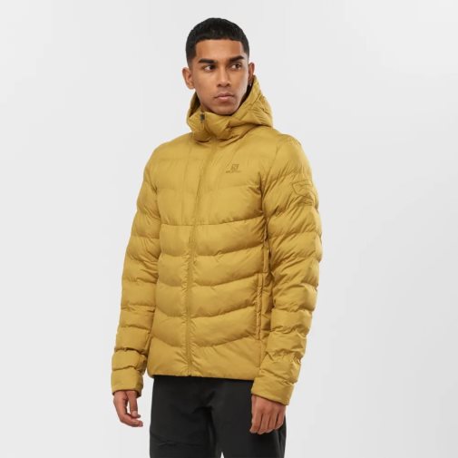 Yellow Salomon Essential Xwarm Men's Insulated Jackets | PH 36251N